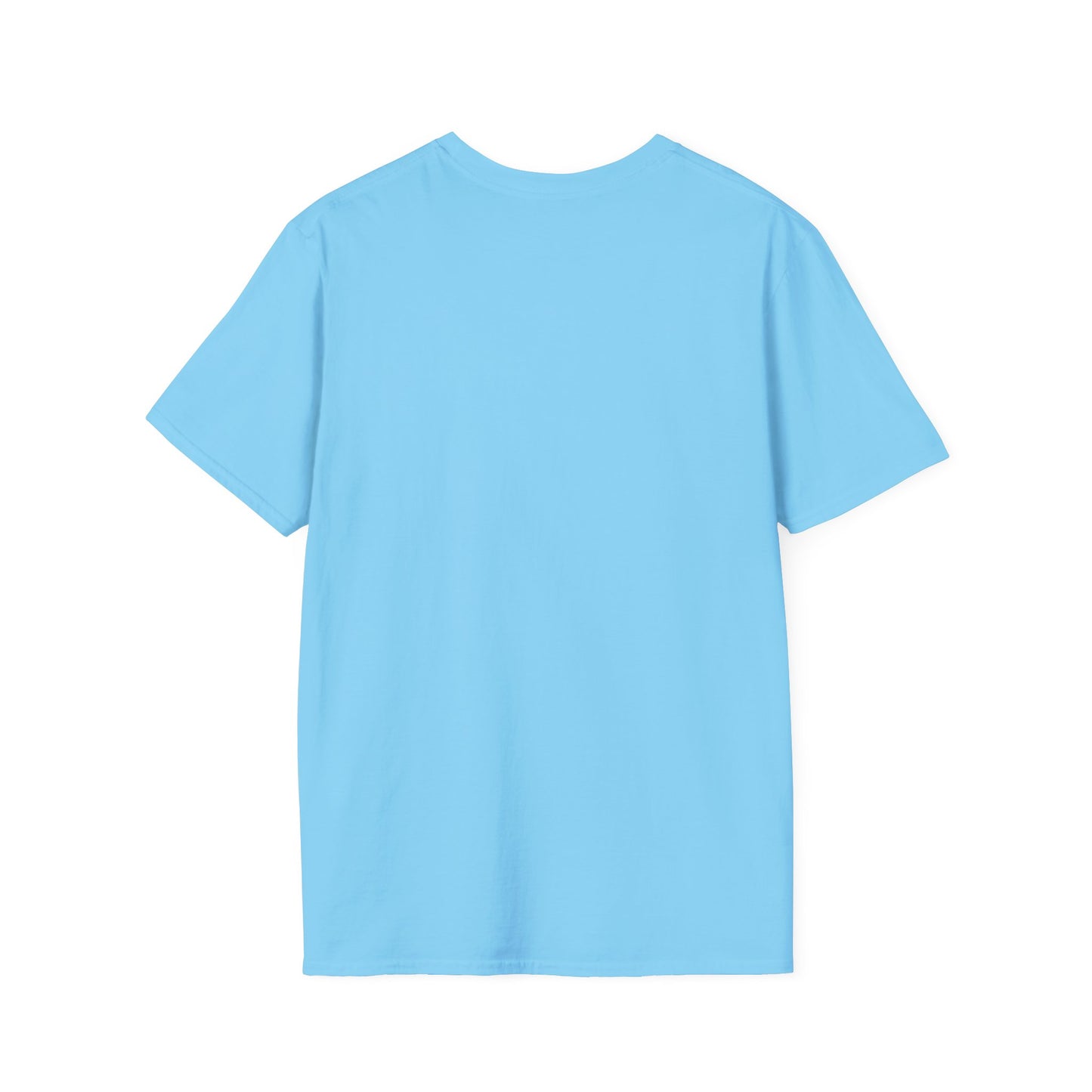 Hoop Conscious Unisex Softstyle T-Shirt Sky Color - Hoop Conscious