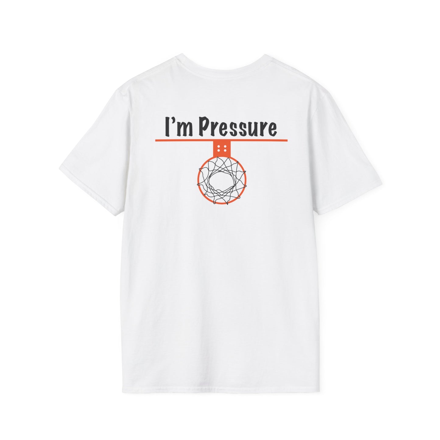 Im Pressure Basketball Motivation T-Shirt for Athletes - Hoop Conscious