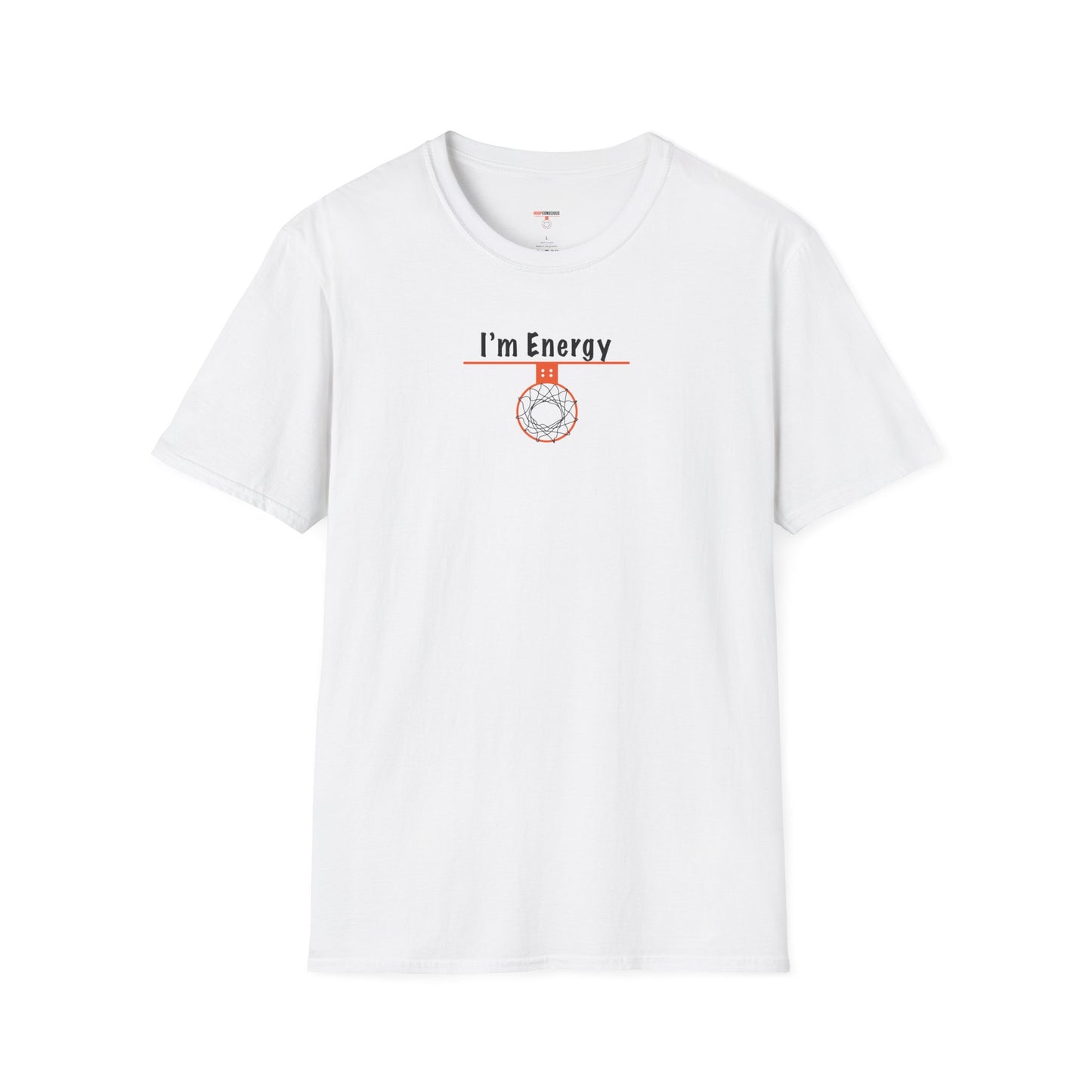 I'm Energy Unisex Softstyle T-Shirt - Hoop Conscious