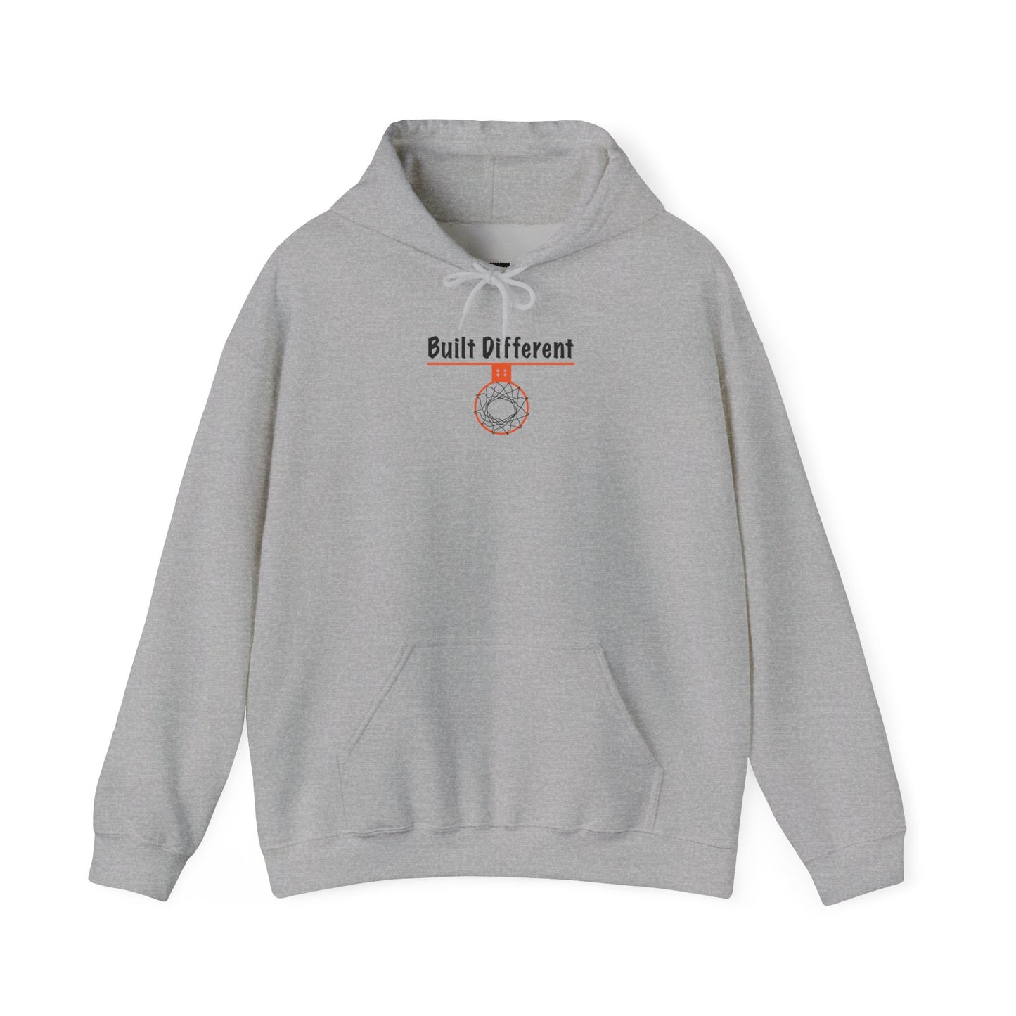 Comfy Built Different Hoodie - Hoop Conscious
