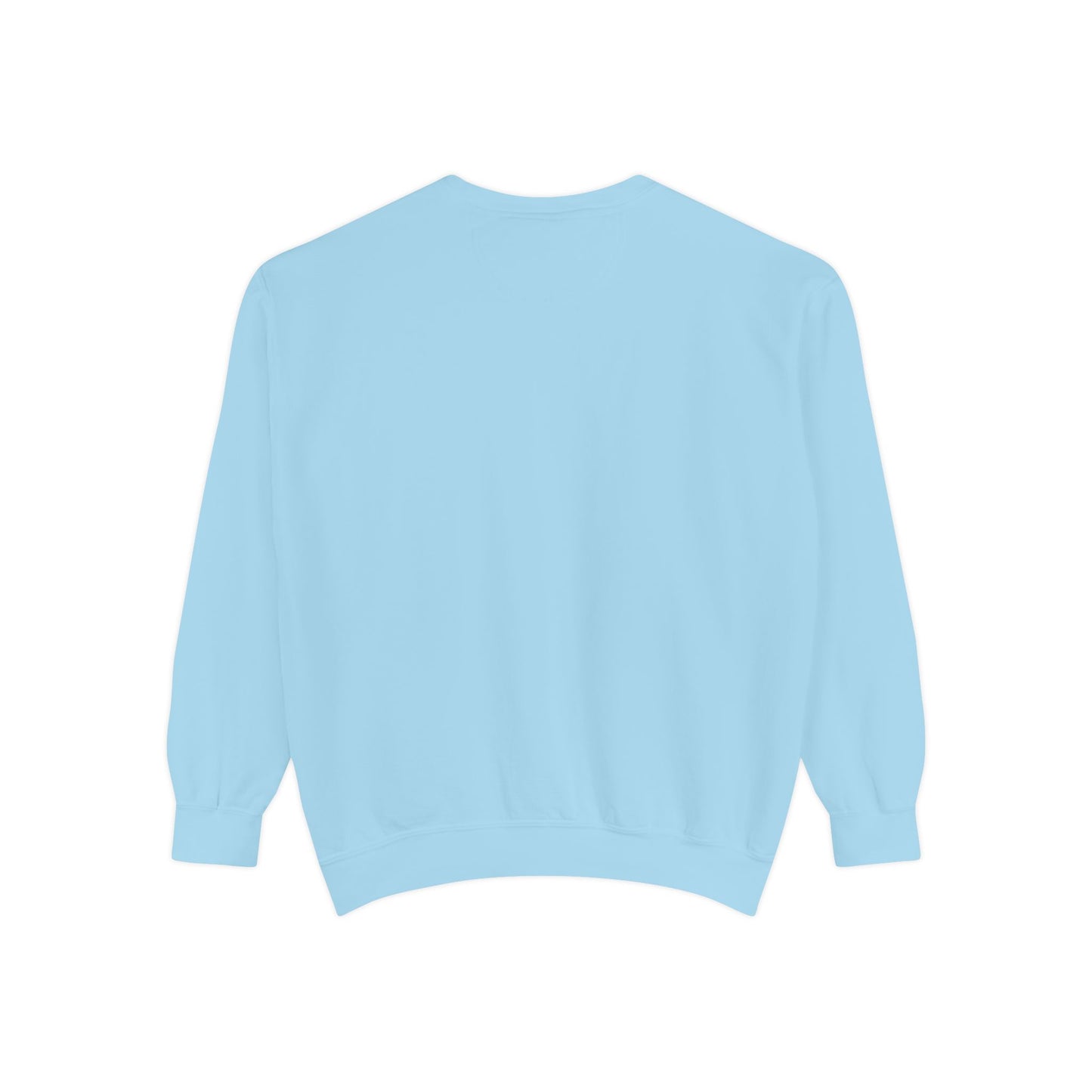 Comfy 'Built Different' Garment-Dyed Sweatshirt - Hoop Conscious