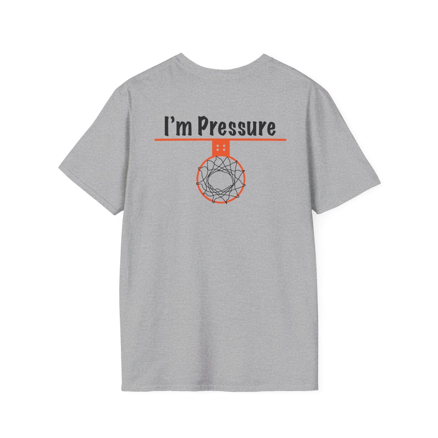Im Pressure Basketball Motivation T-Shirt for Athletes - Hoop Conscious