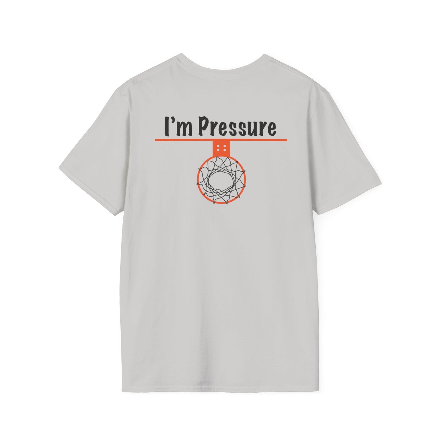 Im Pressure Basketball Motivation T-Shirt for Athletes - Hoop Conscious