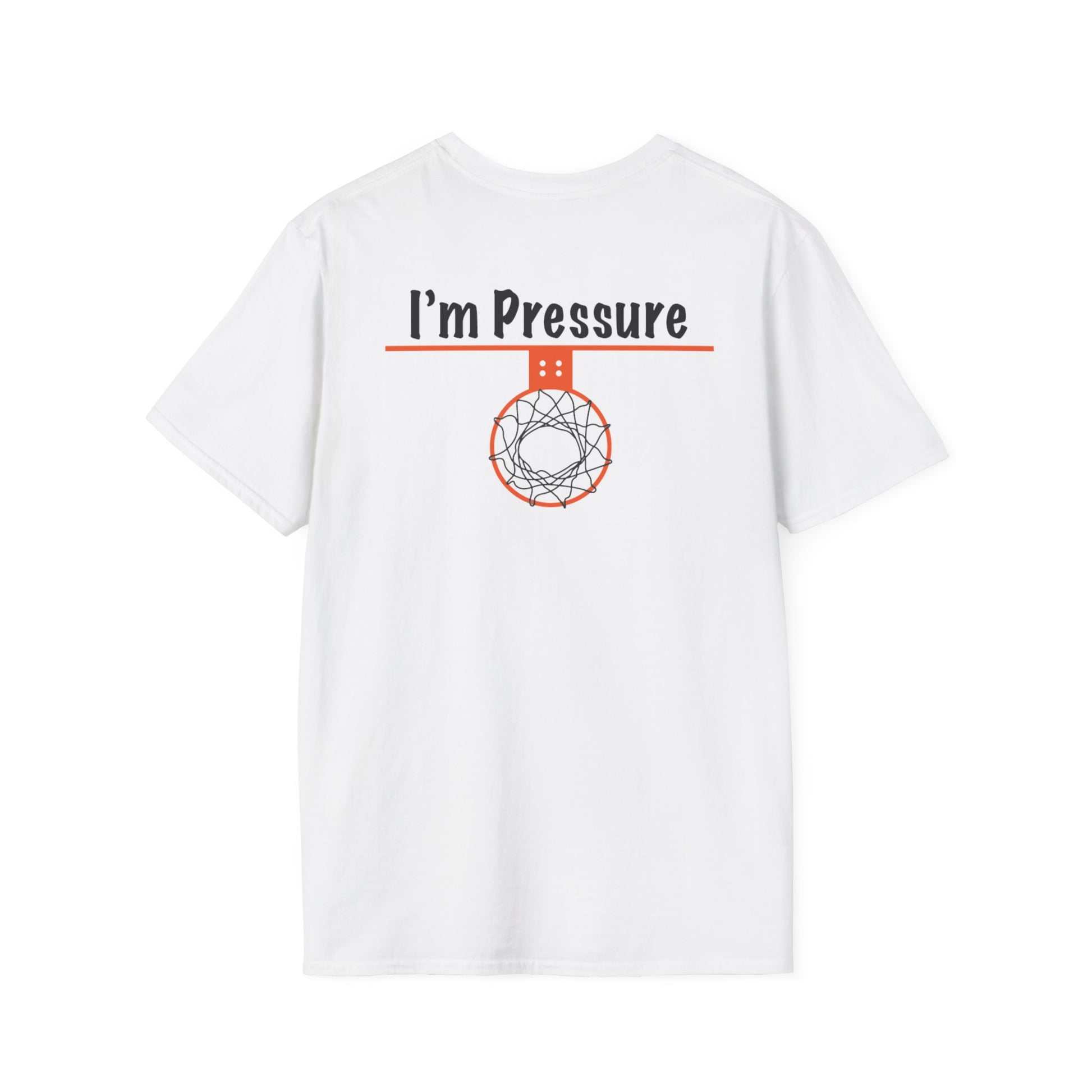 Im Pressure Basketball Motivation T-Shirt for Athletes - Hoop Conscious