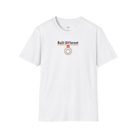 Built Different Unisex Softstyle T-Shirt - Hoop Conscious