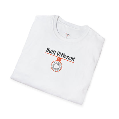 Built Different Unisex Softstyle T-Shirt - Hoop Conscious