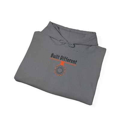 Comfy Built Different Hoodie - Hoop Conscious
