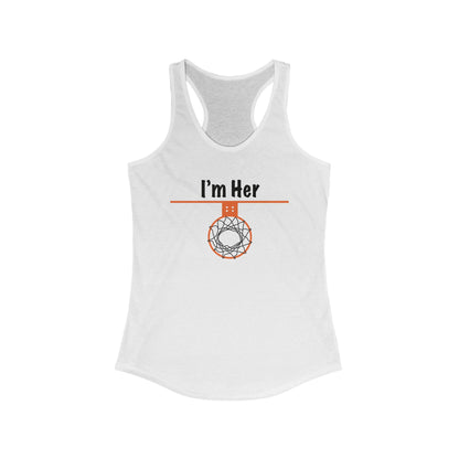 Women's I'm Her Racerback Tank - Hoop Conscious