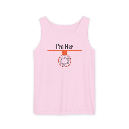 Comfy I'm Her Unisex Basketball-Themed Tank Top - Hoop Conscious