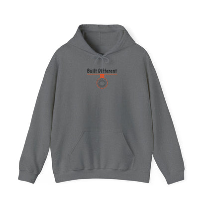 Comfy Built Different Hoodie - Hoop Conscious