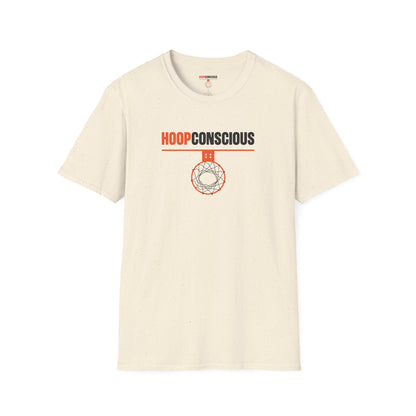 Basketball Enthusiast Unisex T-Shirt Natural Color - Hoop Conscious