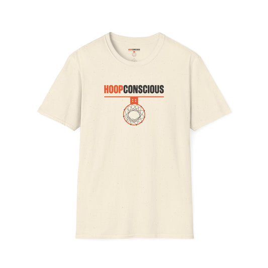 Basketball Enthusiast Unisex T-Shirt Natural Color - Hoop Conscious