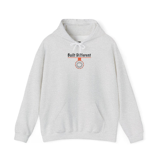 Comfy Built Different Hoodie - Hoop Conscious