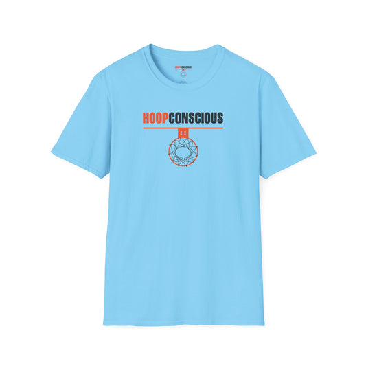 Hoop Conscious Unisex Softstyle T-Shirt Sky Color - Hoop Conscious