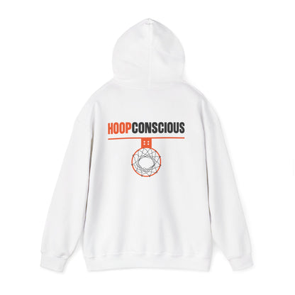Comfy Hoop Conscious Basketball Vibes Hoodie Back Style - Hoop Conscious