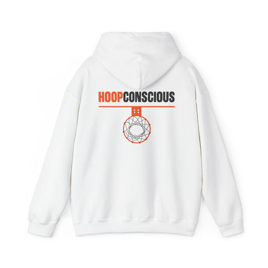 Comfy Hoop Conscious Basketball Vibes Hoodie Back Style - Hoop Conscious