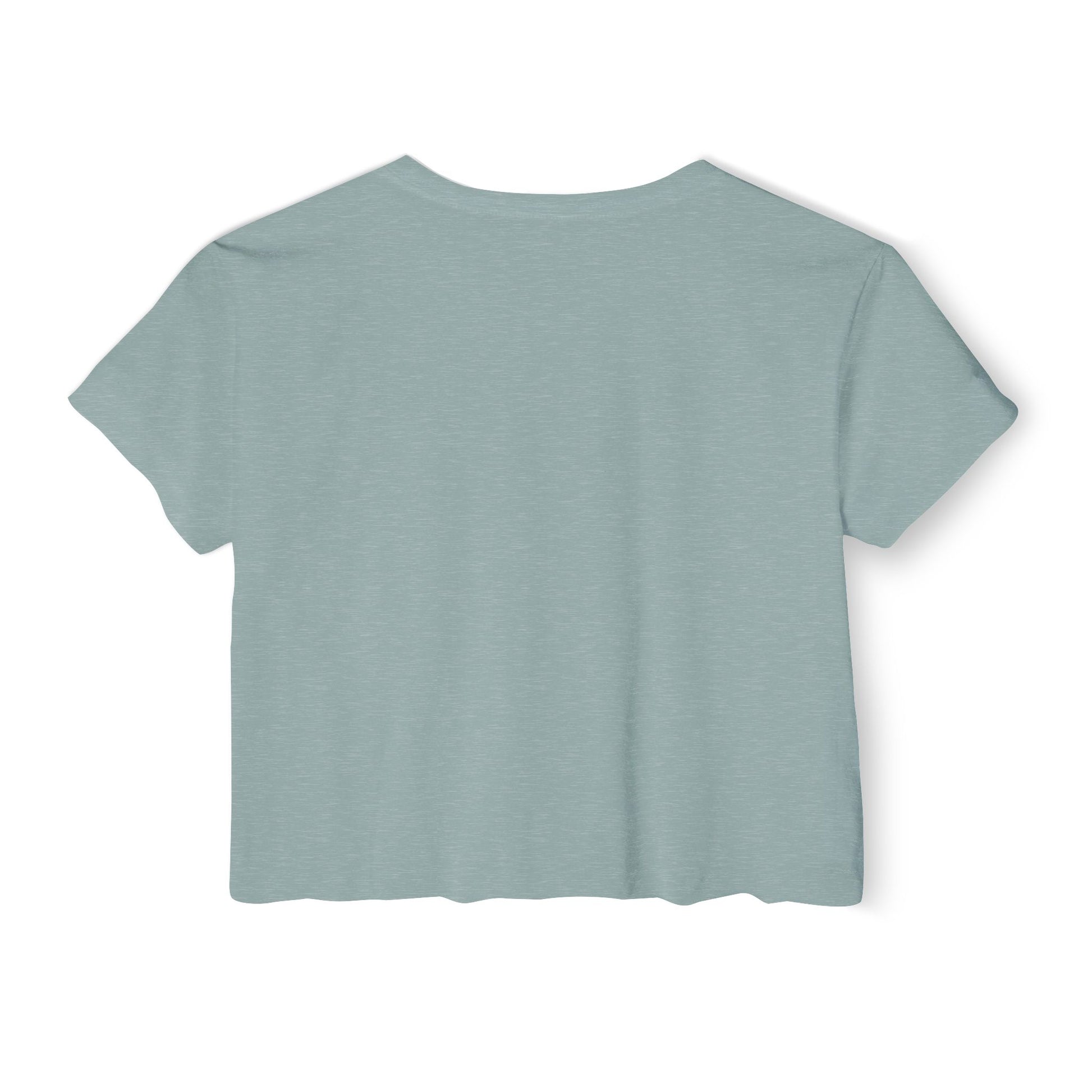 Crop Top with 'Built Different' Design - Hoop Conscious