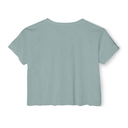Crop Top with 'Built Different' Design - Hoop Conscious