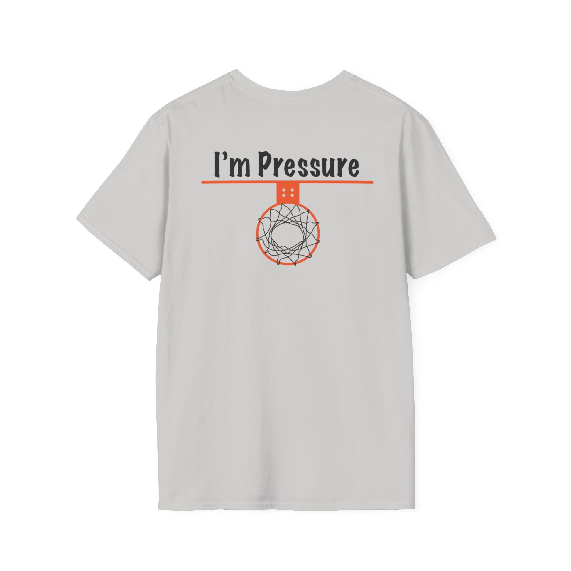 Im Pressure Basketball Motivation T-Shirt for Athletes - Hoop Conscious